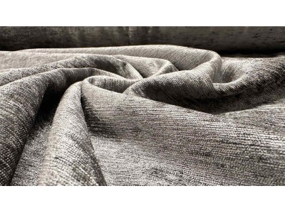  L00254 DM6052 Плюшен плат за завеси в сив цвят