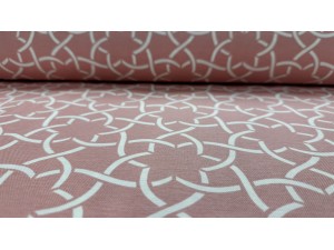 016484 - 007 Хидрофобиран плат  с фигури на розова основа