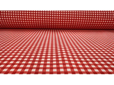 022549 - 015 Хидрофобиран плат червено ситно каре