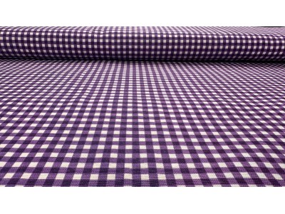 022549 - 017 Хидрофобиран плат лилаво ситно каре