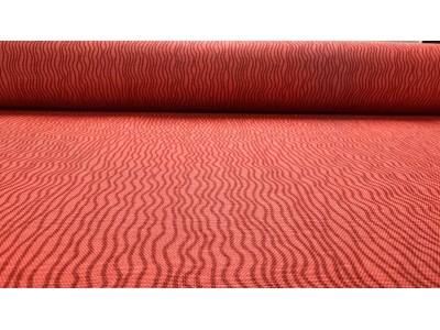 023499 - 06 Хидрофобиран плат  на червеникава основа с линии