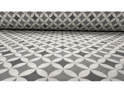 024329 - 007  Хидрофобиран плат със сиви  фигури 