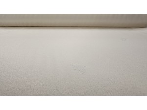 J34447 - 001  Хидрофобиран сатениран плат  с фигури цветя на екрю основа