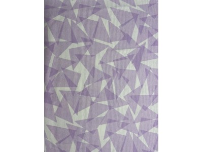015323- 002 Хидрофобиран плат с лилави триъгълници