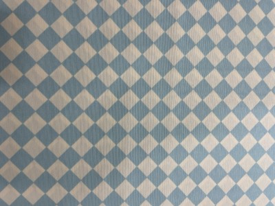 015335-006 Хидрофобиран плат  със сини квадрати