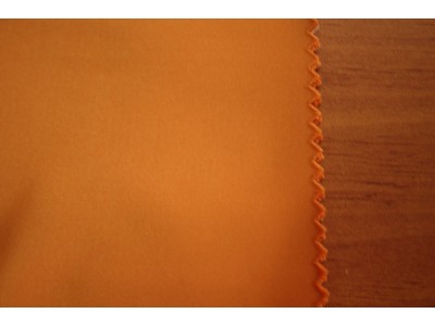 Arcadia saten - DK10433 Завеса изискан, фин и мек сатениран плат дълбоко оранжево