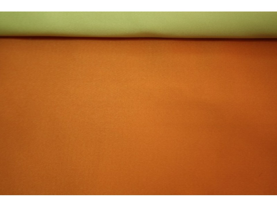 Arcadia saten - DK10433 Завеса изискан, фин и мек сатениран плат дълбоко оранжево