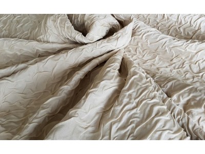 4193 - 3 Плат за завеса релефен крем