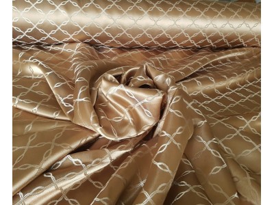 150581 - 30 Плат за завеси злато и екрю