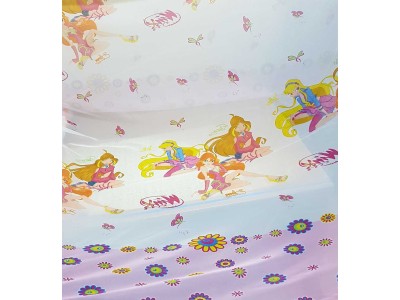 10128 - 1 Плат за детски пердета принцеси Winx