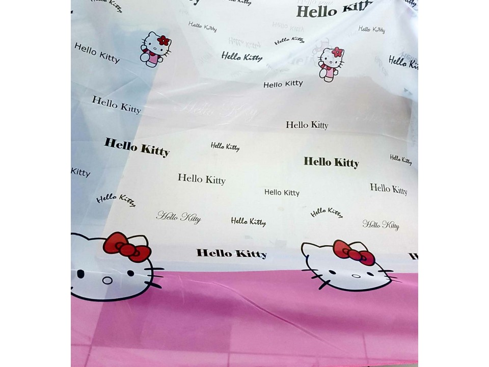7210 - 2 Плат за детски пердета Hello Kitty