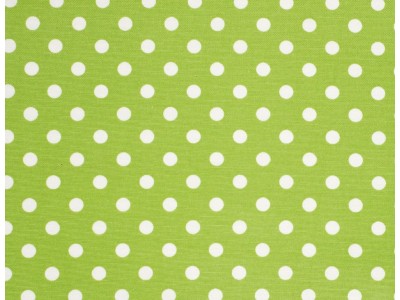12706 - 11 Хидрофобиран  зелен плат на бели точки