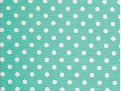 12706 - 60 Хидрофобиран плат тюркоаз на бели точки