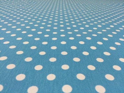 12706 -  12  Хидрофобиран  плат на синя основа с  бели точки