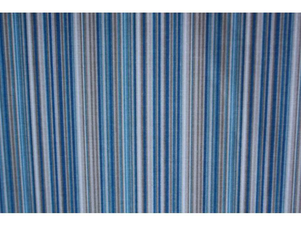 40706 - 66 Завеса / дамаска райета в синьо и бежово