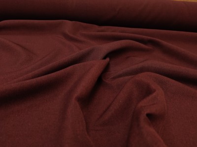 35281-dck1679 Плат за завеси имитация на лен блекаут цвят бордо