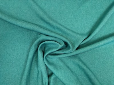 35281-dcm1064 Плат за завеси имитация на лен блекаут цвят тюркоаз