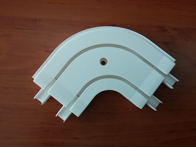 Ъгъл външен за немски ПВЦ релси 90 градуса